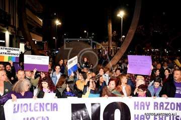 Telde se suma a la manifestación por la Igualdad (Foto Antonio Alí y TA)